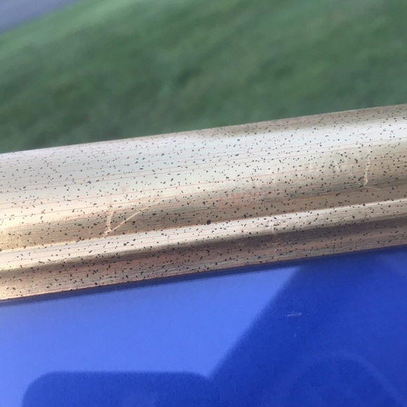 VTG framed Knitting Kitten Cat cross stitch. Cat lovers. love me, love my cat. - Picture 5 of 6